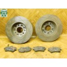 Bremsscheibe x 2 Stück Bremsbeläge Set Mercedes Benz C-Klasse W203 A2034210512