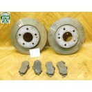 Bremsscheibe x 2 Stück Bremsbeläge Set Mercedes Benz A-Klasse W168 A1684210112