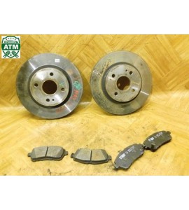 Bremsscheibe x 2 Stück Bremsbeläge Set Mazda 2 DD593325XA DD59-33-25XA