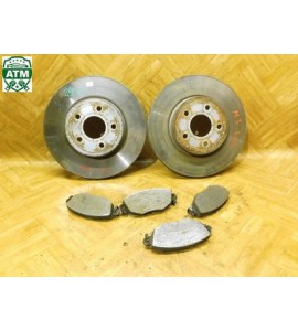 Bremsscheibe x 2 Stück Bremsbeläge Set vorne Ford Mondeo 3 III 1S7W1125AB