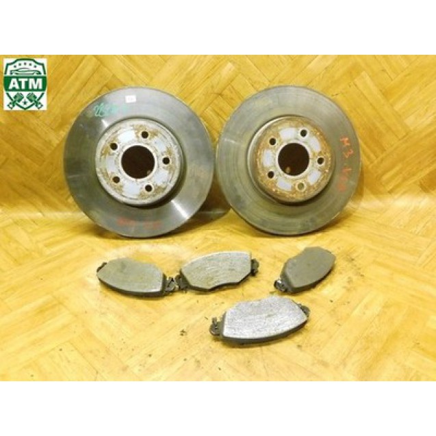 Bremsscheibe x 2 Stück Bremsbeläge Set vorne Ford Mondeo 3 III 1S7W1125AB