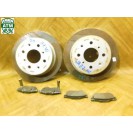 Bremsscheibe x 2 Stück Bremsbeläge Set hinten Honda Jazz 42510SELT50