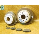 Bremsscheibe x 2 Stück Bremsbeläge Set hinten Honda Jazz 42510SELT50