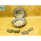 Bremsscheibe x 2 Stück Bremsbeläge Set hinten Honda Jazz 42510SELT50