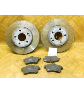 Bremsscheibe x 2 Stück Bremsbeläge Mercedes Benz A-Klasse W169 vorne A1694210212