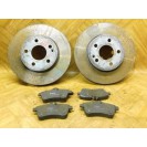 Bremsscheibe x 2 Stück Bremsbeläge Mercedes Benz A-Klasse W169 vorne A1694210212