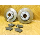 Bremsscheibe x 2 Stück Bremsbeläge Mercedes Benz A-Klasse W169 vorne A1694210212