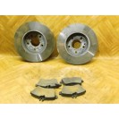 Bremsscheibe x 2 Stück Bremsbeläge Mercedes Benz A-Klasse W169 vorne A1694210212