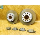Bremsscheiben x 2 Stück Bremsbeläge Set hinten Skoda Octavia 2 II 1K0615601AA
