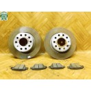 Bremsscheiben x 2 Stück Bremsbeläge Set hinten Skoda Octavia 2 II 1K0615601AA