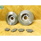Bremsscheiben x 2 Stück Bremsbeläge Set hinten Skoda Octavia 2 II 1K0615601AA