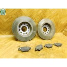 Bremsscheiben x 2 Stück Bremsbeläge Set hinten Skoda Octavia 2 II 1K0615601AA