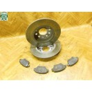 Bremsscheiben x 2 Stück Bremsbeläge Set hinten Skoda Octavia 2 II 1K0615601AA