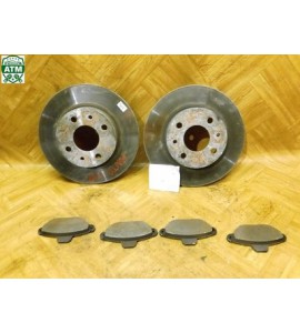 Bremsscheiben x 2 Stück Bremsbeläge Set vorne Fiat Punto 46403960