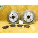 Bremsscheiben x 2 Stück Bremsbeläge Set hinten Toyota Yaris 2 II 42431-52080