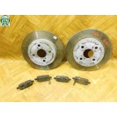 Bremsscheiben x 2 Stück Bremsbeläge Set hinten Toyota Yaris 2 II 42431-52080