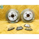 Bremsscheiben x 2 Stück Bremsbeläge Set hinten Toyota Yaris 2 II 42431-52080