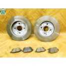 Bremsscheiben x 2 Stück Bremsbeläge Set hinten Toyota Yaris 2 II 42431-52080