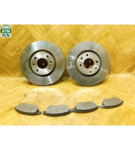 Bremsscheiben x 2 Stück Bremsbeläge Set vorne Peugeot 207 1613703980