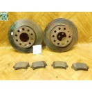Bremsscheiben x 2 Stück Bremsbeläge Set hinten VW Golf 5 V 1K0615601AB