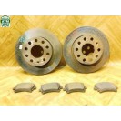 Bremsscheiben x 2 Stück Bremsbeläge Set hinten VW Golf 5 V 1K0615601AB