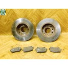 Bremsscheiben x 2 Stück Bremsbeläge Set hinten VW Golf 5 V 1K0615601AB