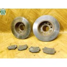 Bremsscheiben x 2 Stück Bremsbeläge Set hinten VW Golf 5 V 1K0615601AB