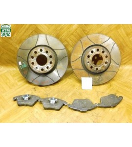 Bremsscheiben x 2 Stück Bremsbeläge Set vorne VW Touran 1K0615301AA