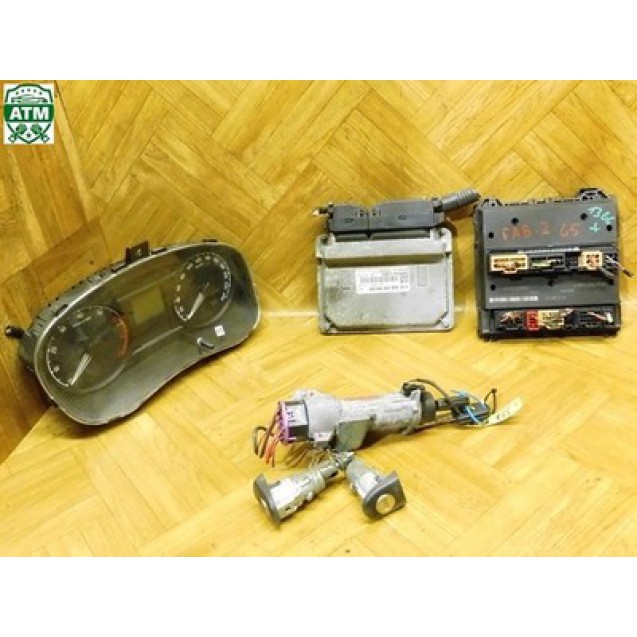 Motorsteuergerät Tacho Skoda Fabia 2 II Gelaufen 250.000 KM 03D906023