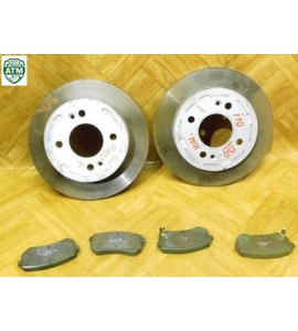 Bremsscheiben Set x 2 Stück hinten Hyundai i10 3C29B