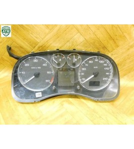Tacho Kombiinstrument Peugeot 307 Gelaufen 210.000 KM 9654485280