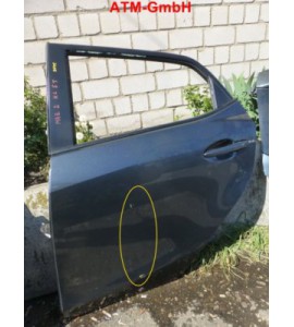 Tür hinten links Mazda 2 5 türig Farbe anthrazit BJ 2007-2010 GEBRANNT