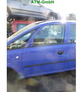 Tür vorne links Opel Meriva A Farbe Blau Farbcode 5