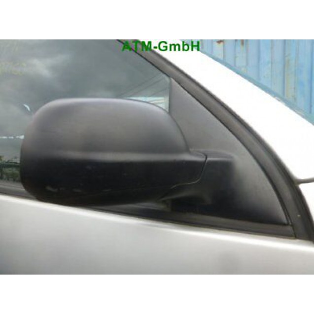 Außenspiegel Seitenspiegel rechts Seat Arosa unlackiert mechanisch schwarz