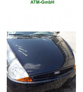Motorhaube Ford KA Farbcode D7 Farbe Schwarz