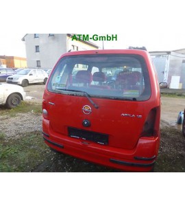 Heckklappe Farbcode Y547 Farbe Magmarot Rot Opel Agila