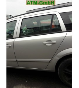 Tür Opel Astra H hinten links Fahrerseite Farbcode Z157 Farbe Starsilber Silber