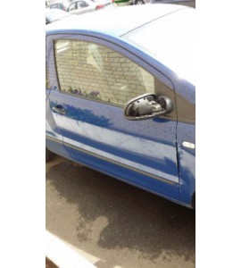 Tür VW Fox rechts mechanischer Fensterheber Farbcode LL5M Farbe Indienblau Blau