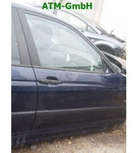 Tür BMW 3 E46 vorne rechts Farbe Blau