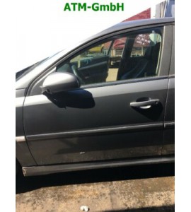 Tür vorne links Opel Vectra C Farbcode Z155 Farbe Moonlandgrau Grau Metallic