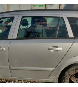 Tür Opel Astra H Kombi hinten links Farbcode Z157 Starsilber III Metallic