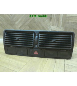 Luftungsgitter Luftströmmung Warnblinker VW Golf 4 IV 1J0819728C Schalterblock