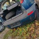 Stoßstange hinten Opel Corsa C 3 türig Farbcode 20M 77U Farbe Petrolblau Blau