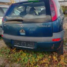 Stoßstange hinten Opel Corsa C 3 türig Farbcode 20M 77U Farbe Petrolblau Blau