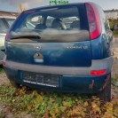 Stoßstange hinten Opel Corsa C 3 türig Farbcode 20M 77U Farbe Petrolblau Blau