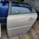 Tür Opel Vectra C 5 türig hinten links Farbcode Z167 Pannacotta Silber Grau