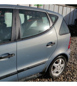 Tür hinten links Mercedes Benz A-Klasse W168 Farbcode 757 Kumulusgrau Metallic