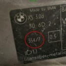 Stoßstange hinten BMW X5 Farbcode 354/7 Farbe Titansilber Silber Metallic