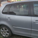 Tür hinten rechts VW Polo 9N3 4 türig Farbcode LA7W Reflex Silber Metallic