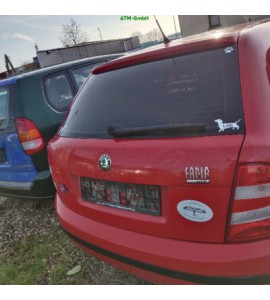 Heckklappe Skoda Fabia 1 I 6Y2 Farbcode 8151 Farbe Coloradorot Rot